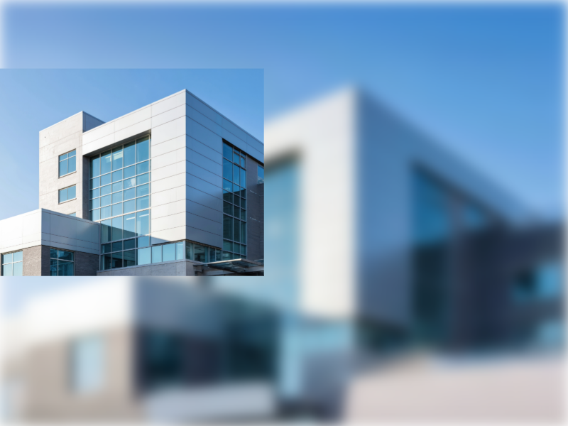 Healthcare facility cleaning - sterile medical environment with professional cleaning standards